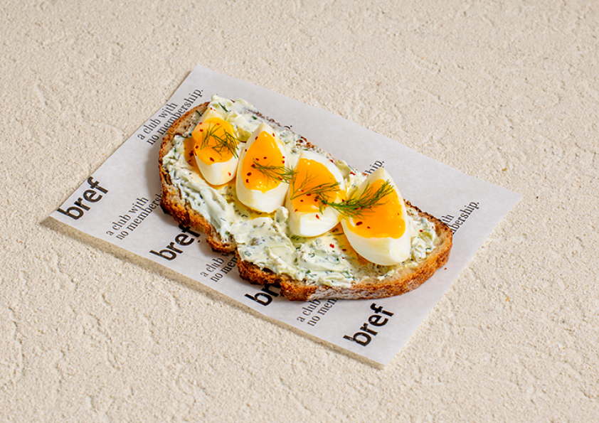 Egg & Herb Toast