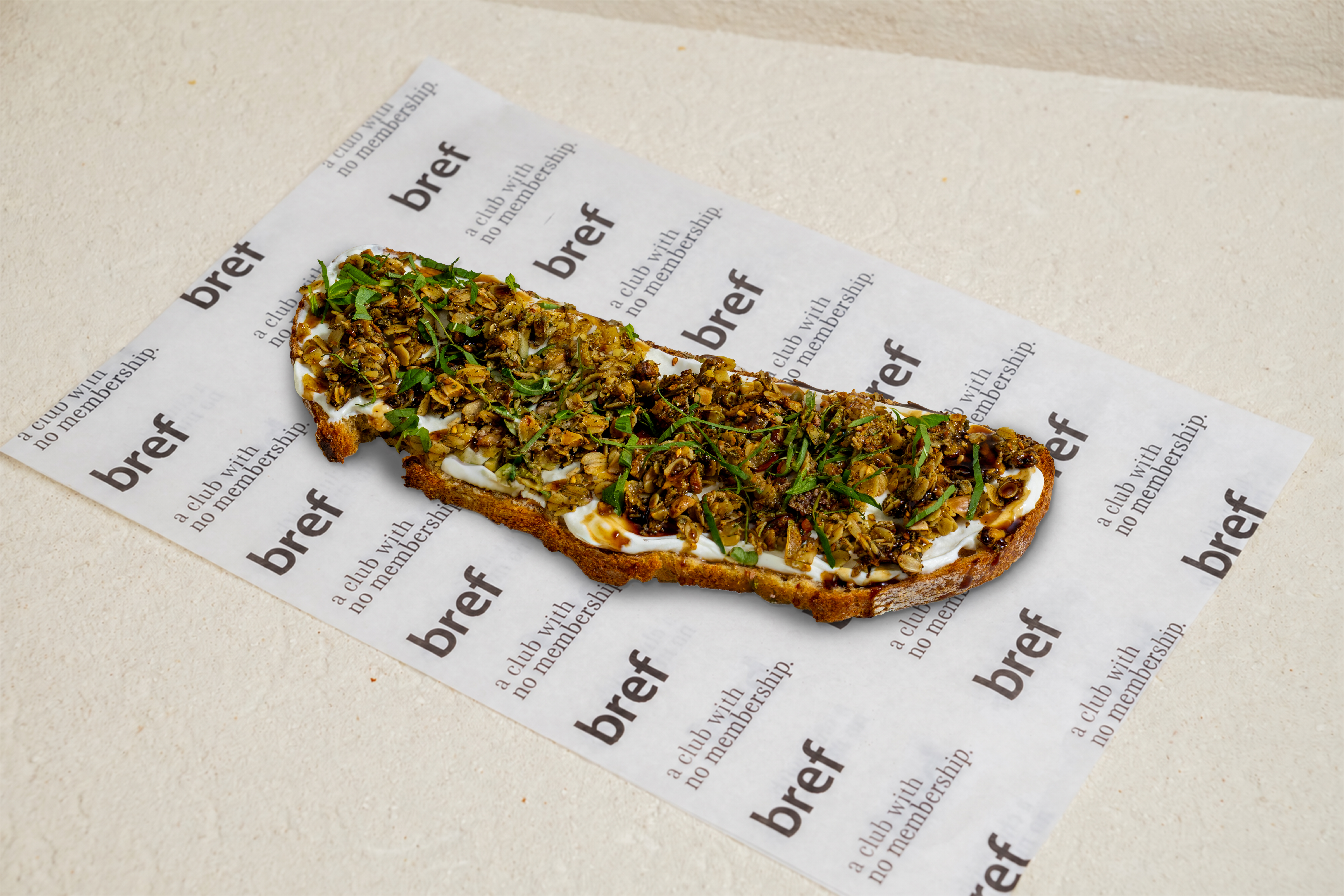 Nutty Labne & Zaatar