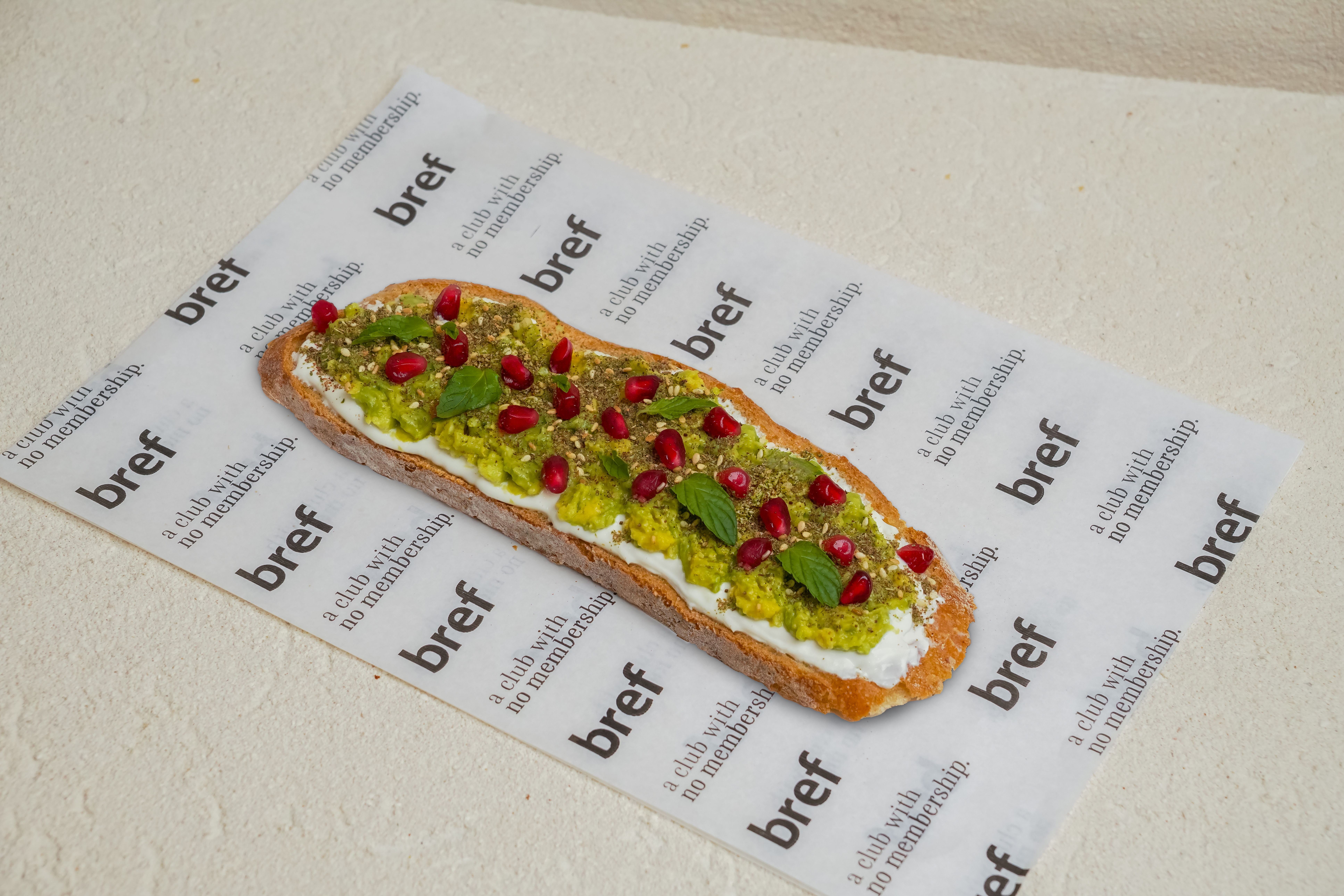 Avo Labneh Toast