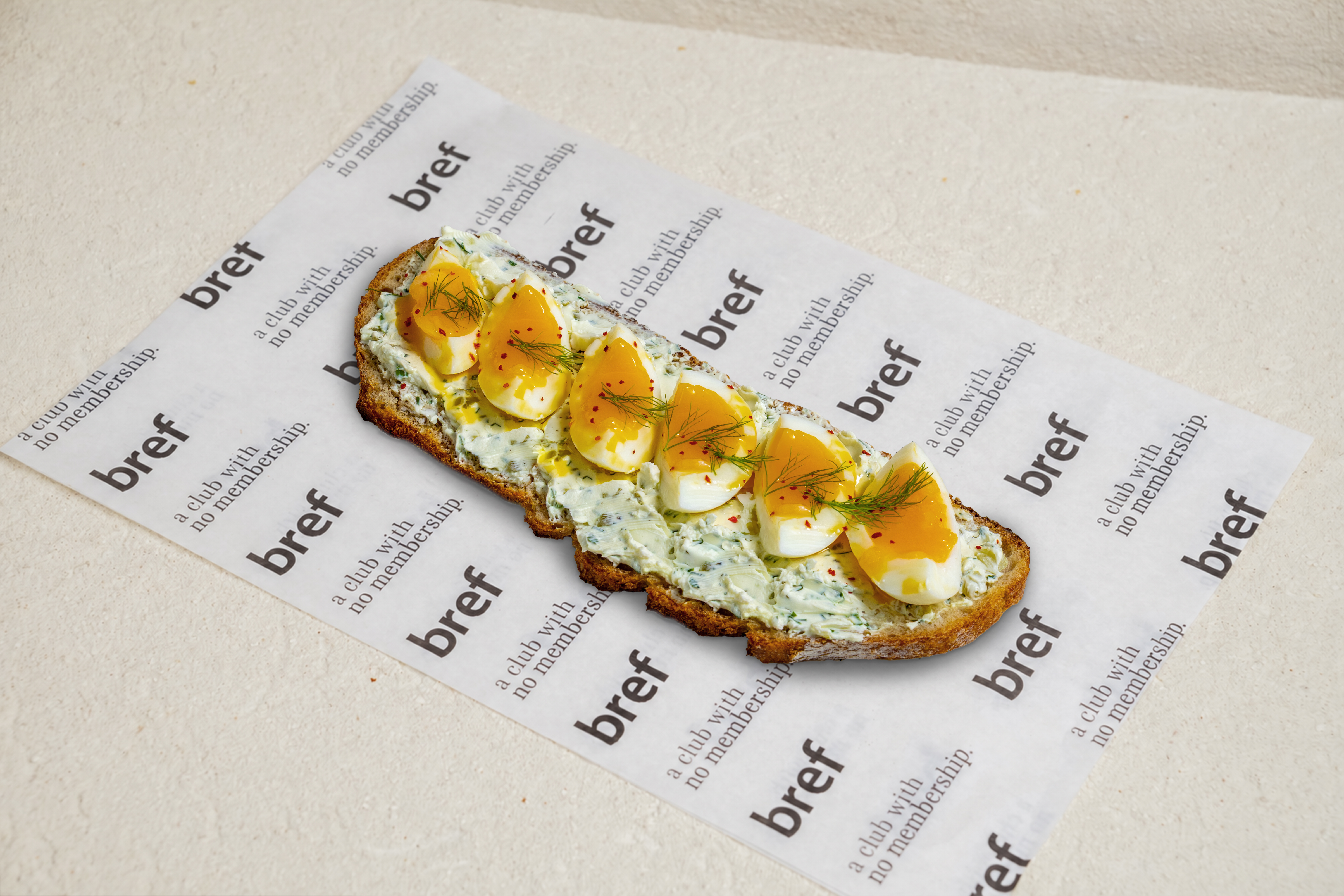 Egg & Herb Toast